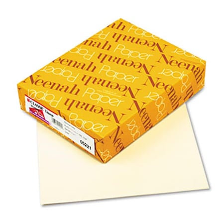 Neenah Paper Neenah Paper 05221 Classic Linen Stationery Writing Paper; 24lb; 8.5 x 11; Baronial Ivory; 500-Rm 5221